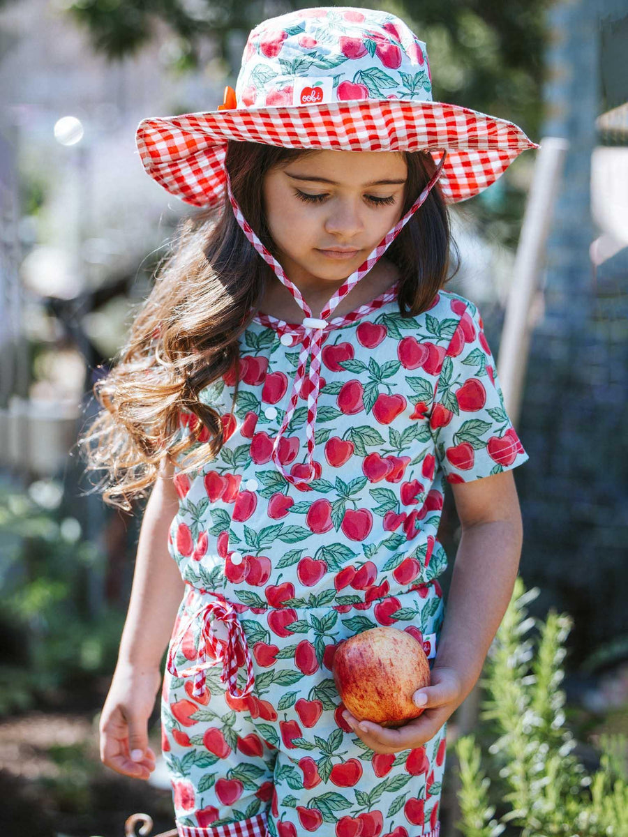 Cherry Ponytail Hat