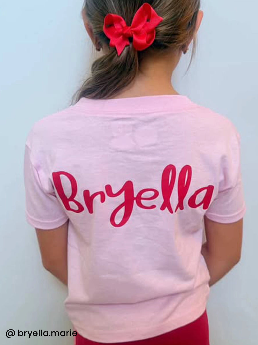 Deer Printed Tee - Personalisation Available! 2Y - Adult