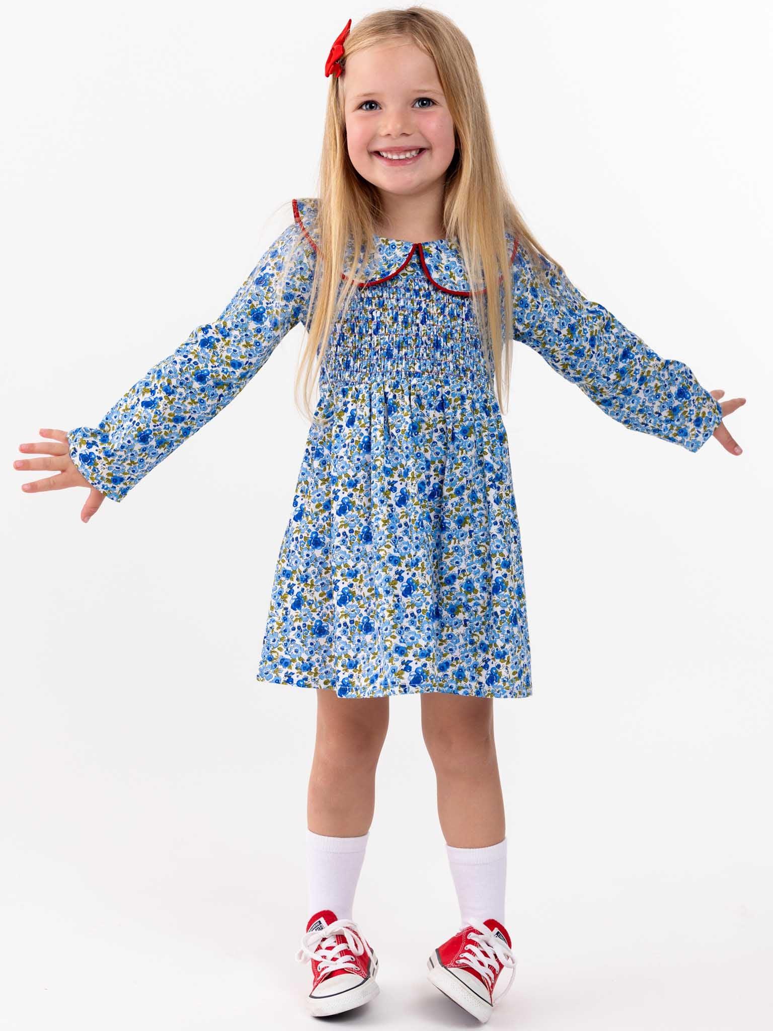 English Flowers Rebecca Dress - Oobi