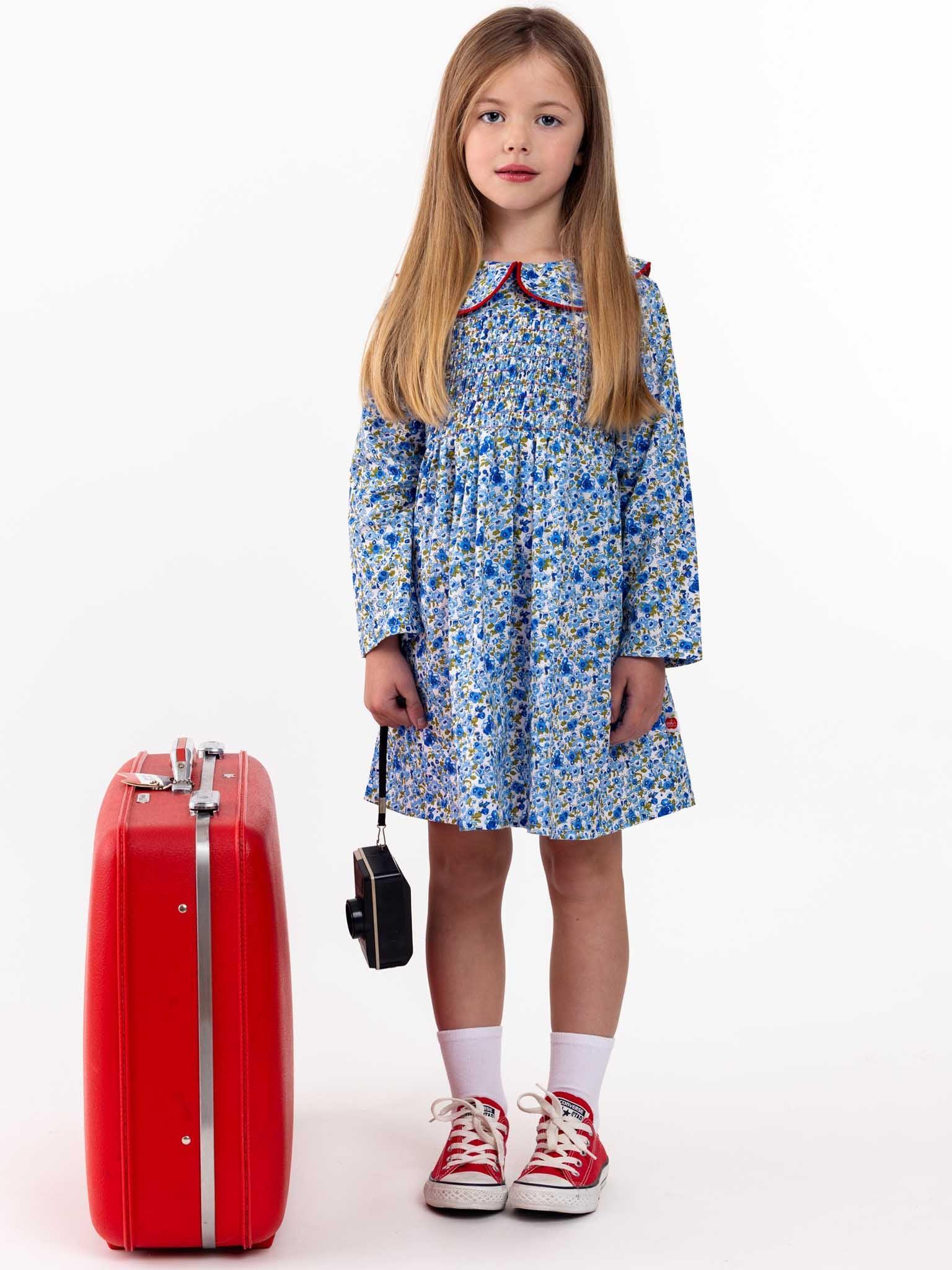 English Flowers Rebecca Dress - Oobi