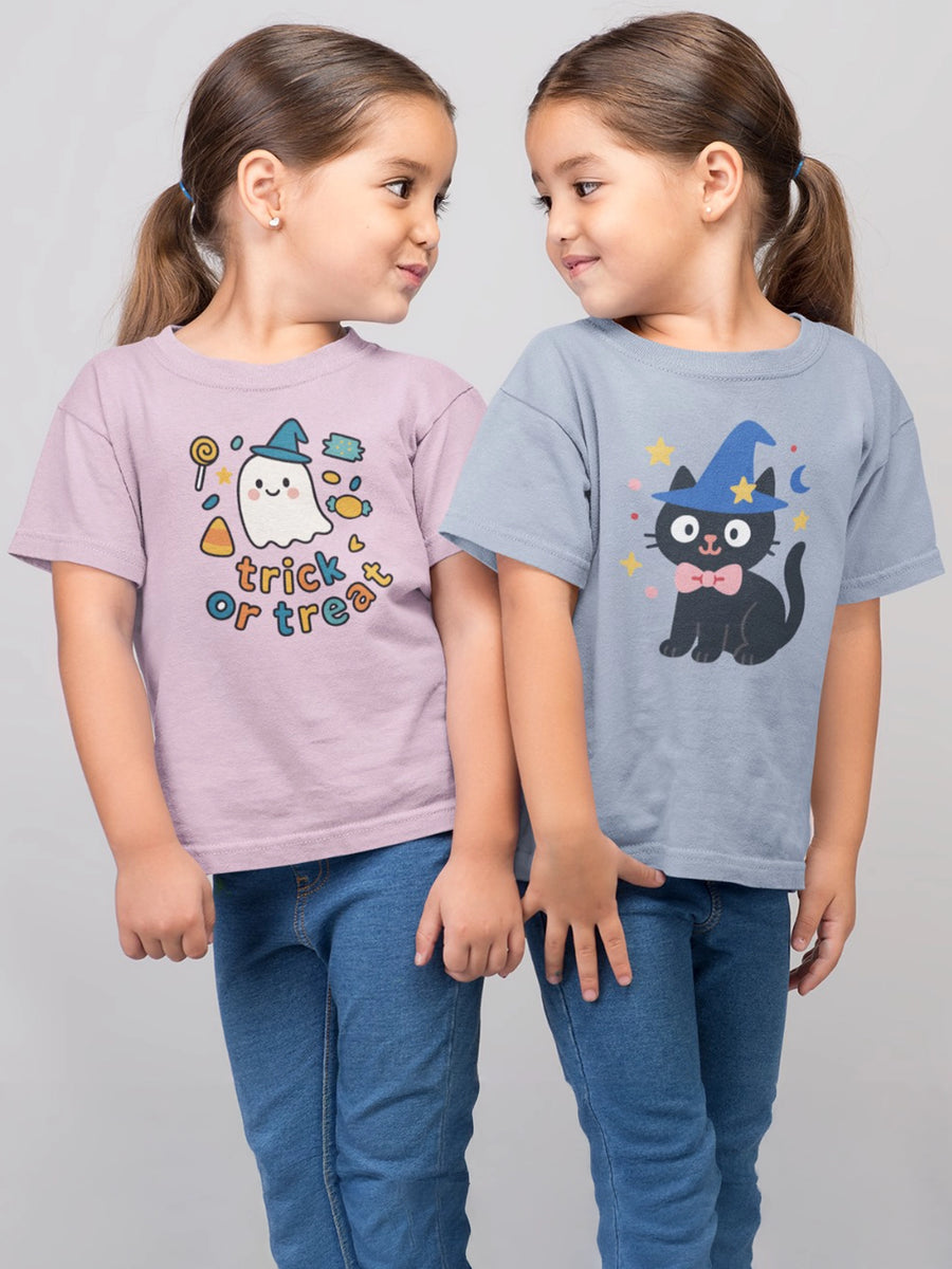 Halloween Trick or Treat Cotton Tee