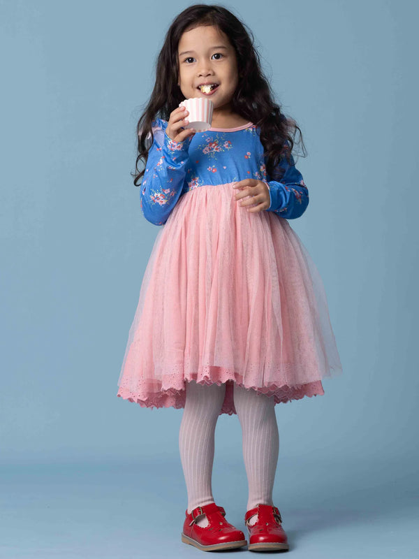 Indigo Bloom Claudia Tutu Dress