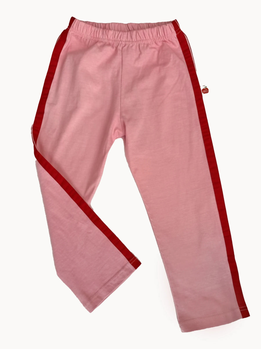 Pink Jersey 2 Stripe Pants