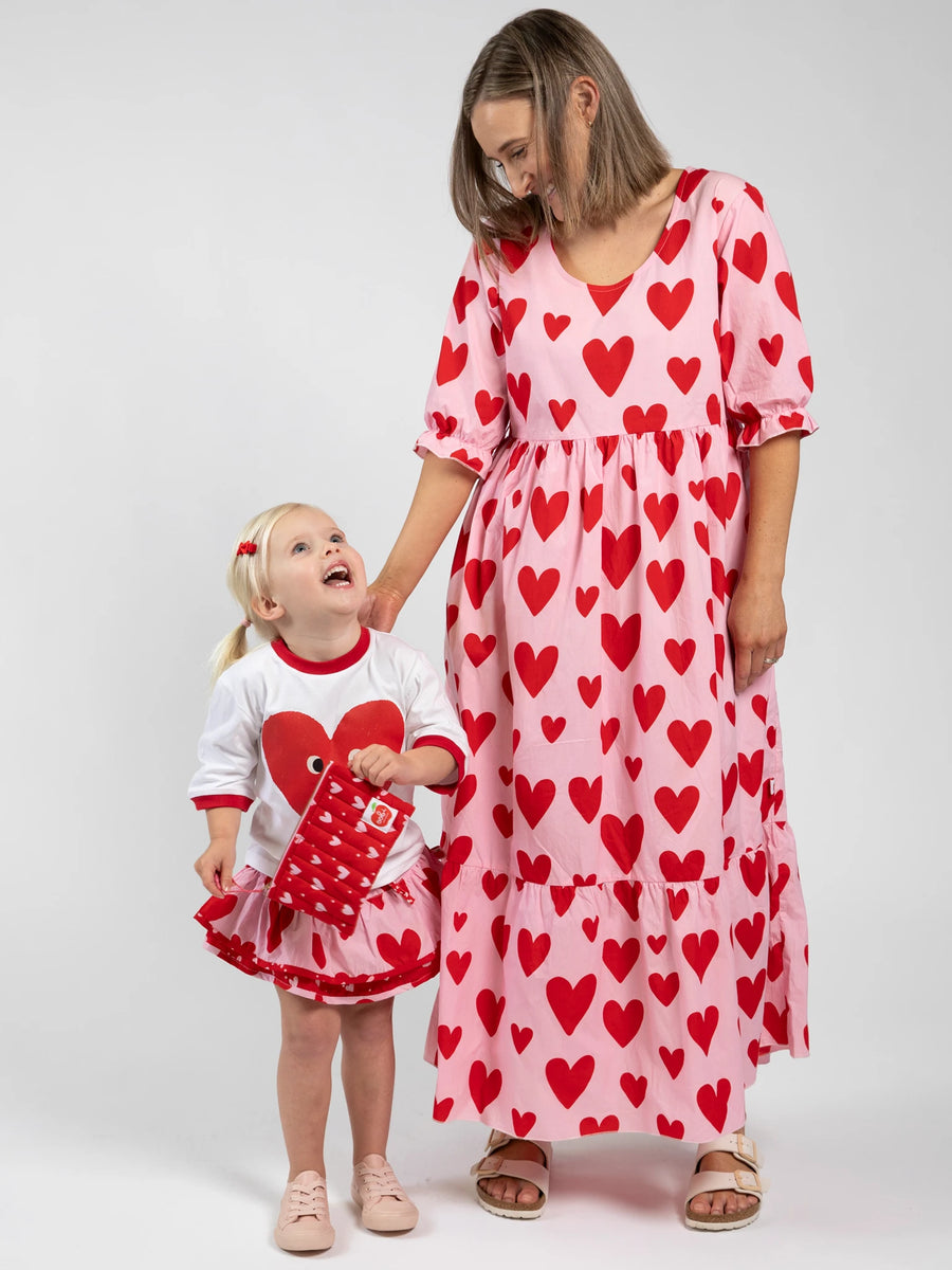 Women's Heart Maxi Dress