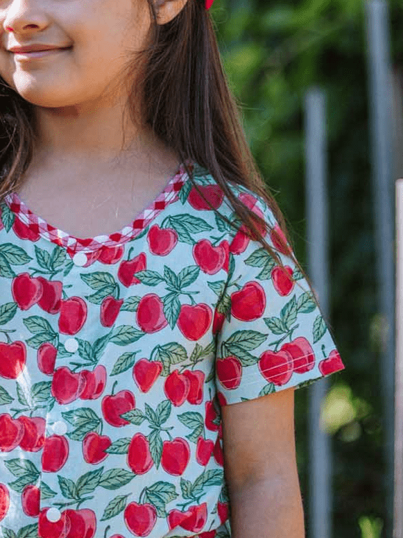 Cherry Maisy Playsuit - Oobi