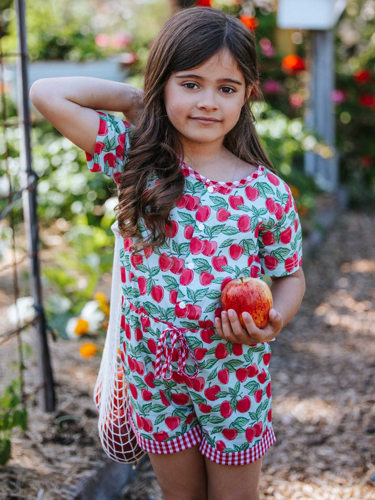 Cherry Maisy Playsuit - Oobi