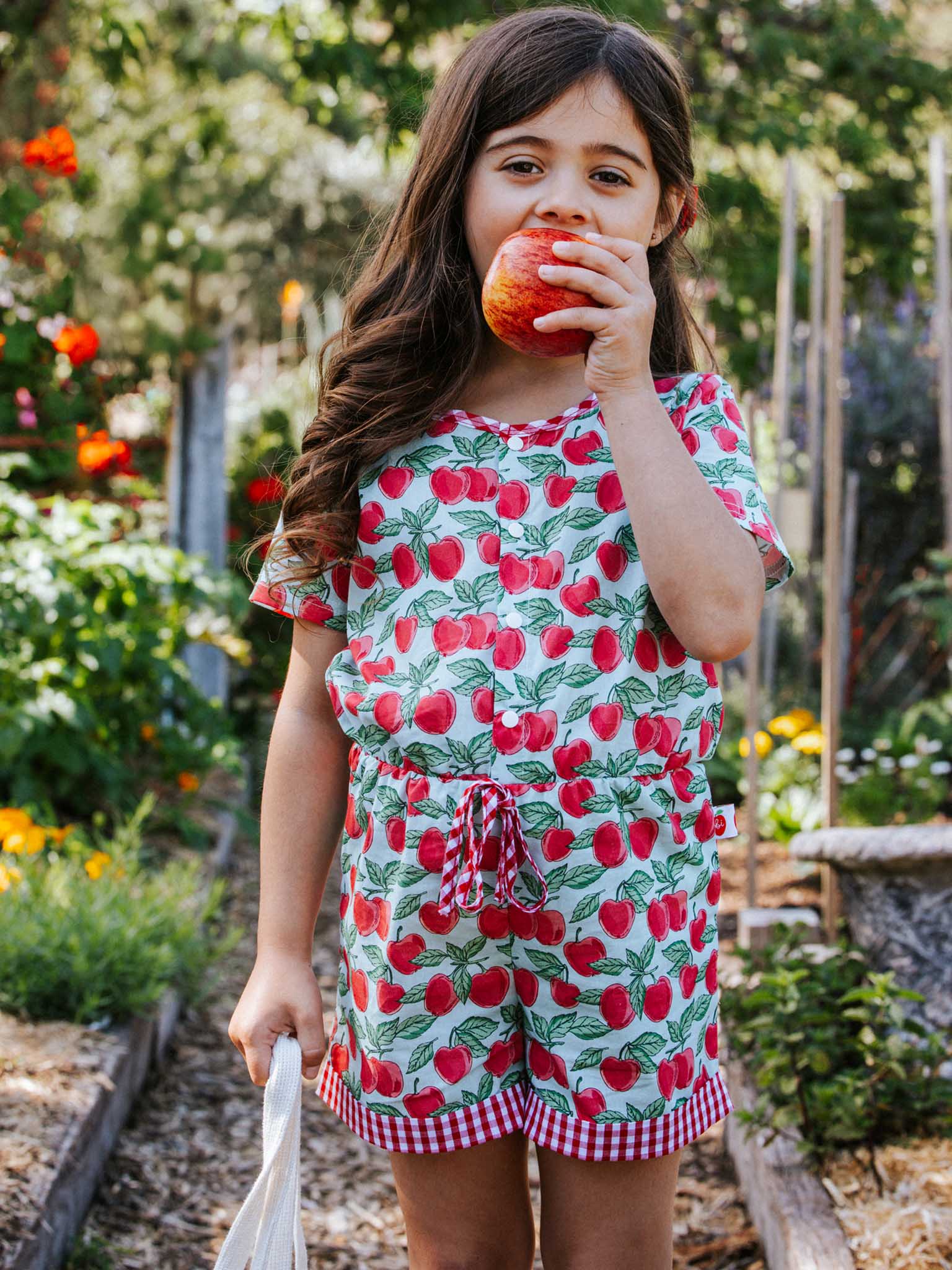 Cherry Maisy Playsuit - Oobi