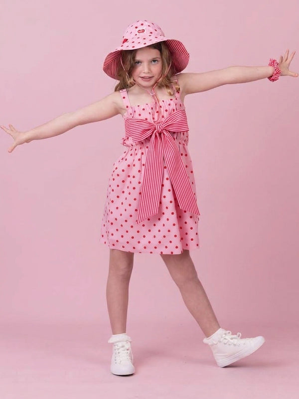 Pink & Red Dots Marlow Dress
