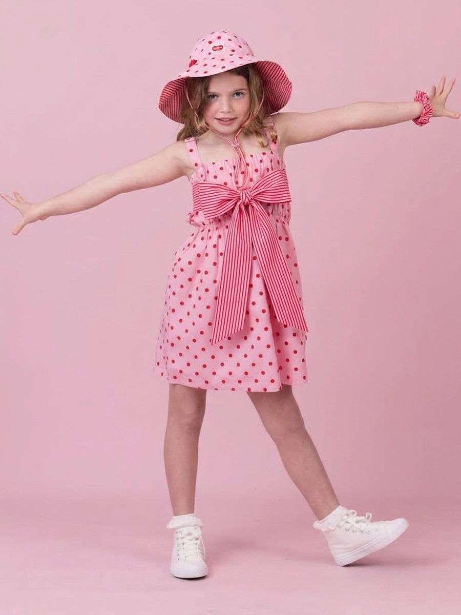 Pink & Red Dots Marlow Dress