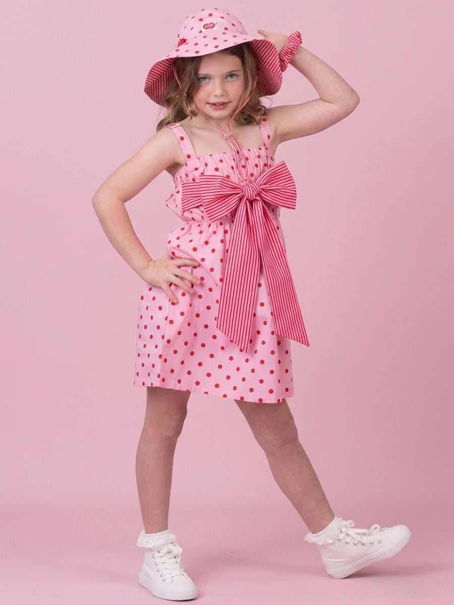 Pink & Red Dots Marlow Dress