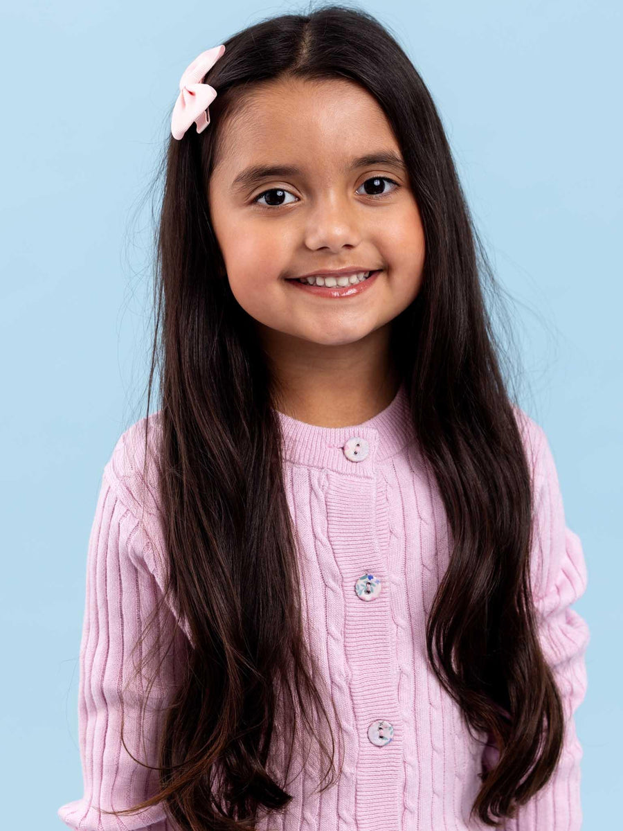 Maxine Pink Orchid Cardigan