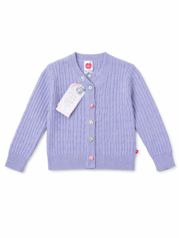 Maxine Lilac Cardigan