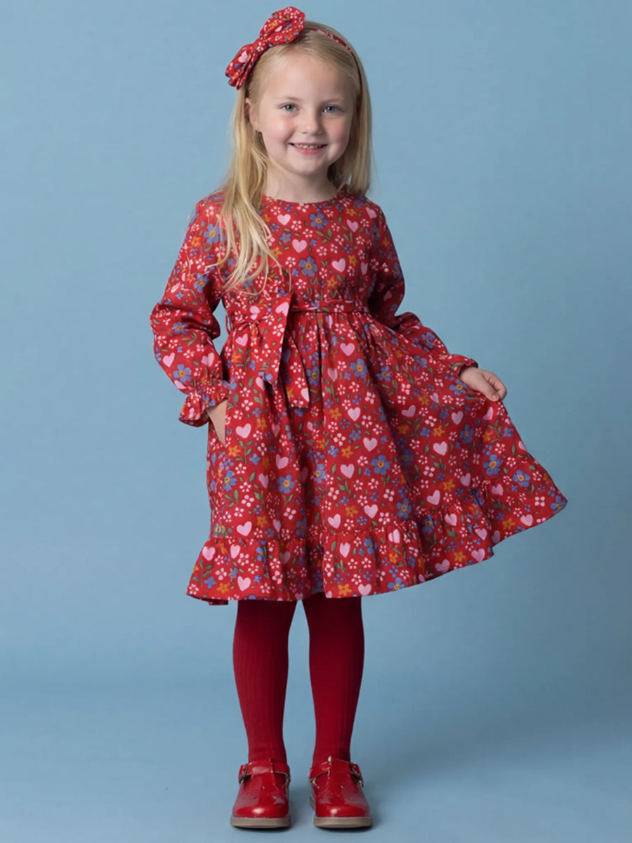 Wild Hearts Floral Tiered Dress