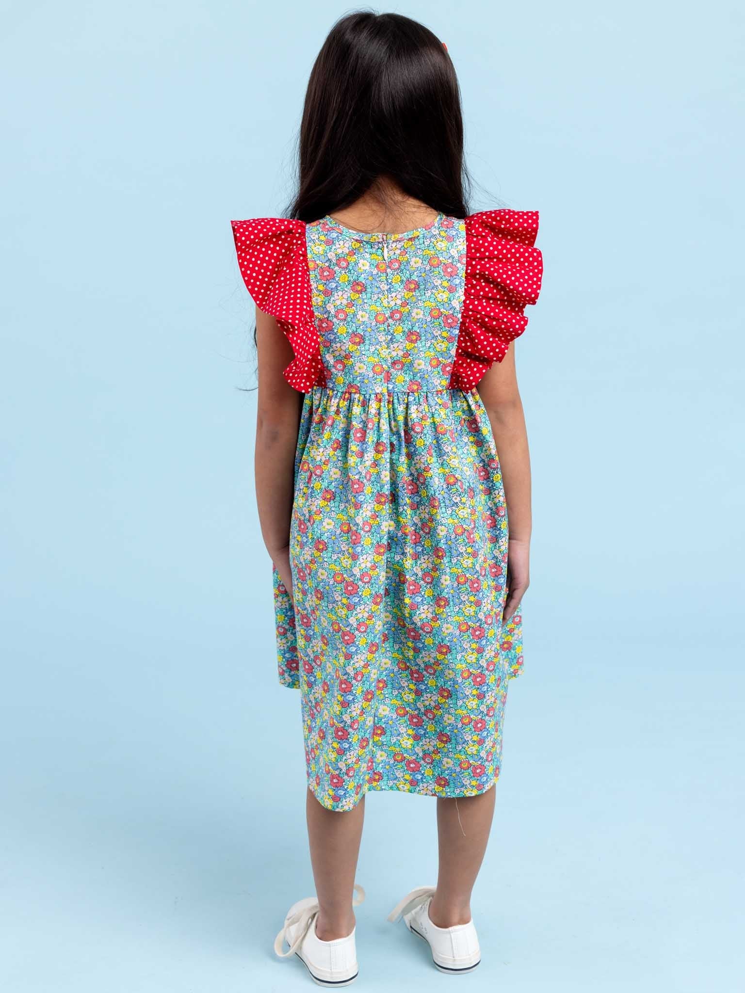 Molly Minifloral Dress - Oobi