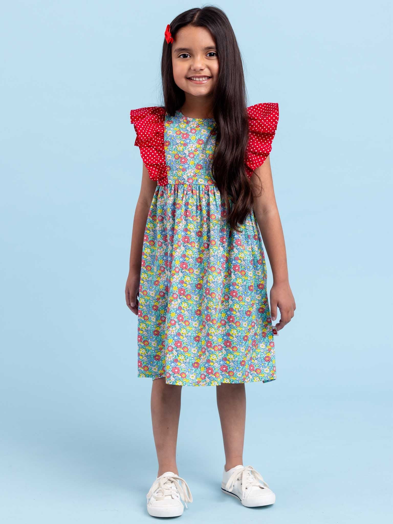 Molly Minifloral Dress - Oobi