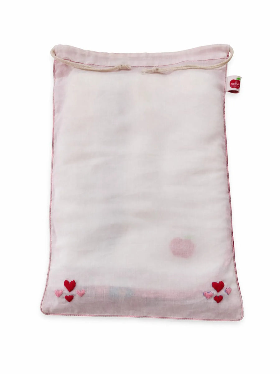 Fluttery Hearts Muslin Wrap