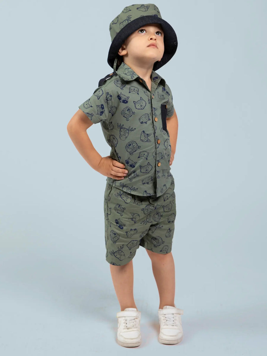 Oh Deer! Boy's Bucket Hat