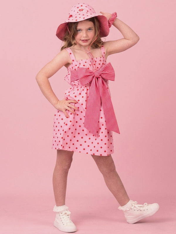 Pink & Red Dots Marlow Dress