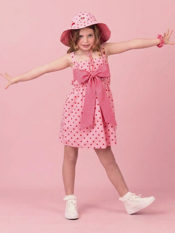 Pink & Red Dots Marlow Dress