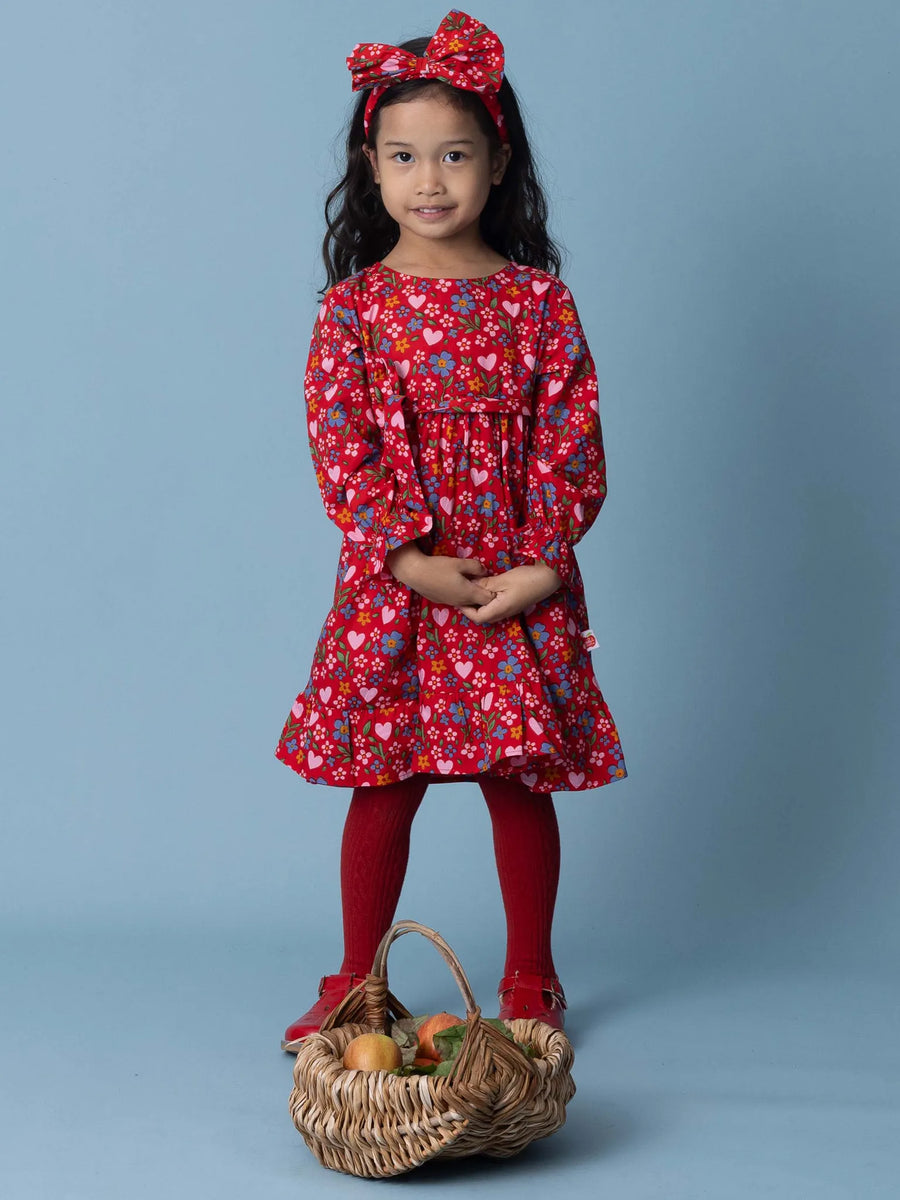 Wild Hearts Floral Tiered Dress