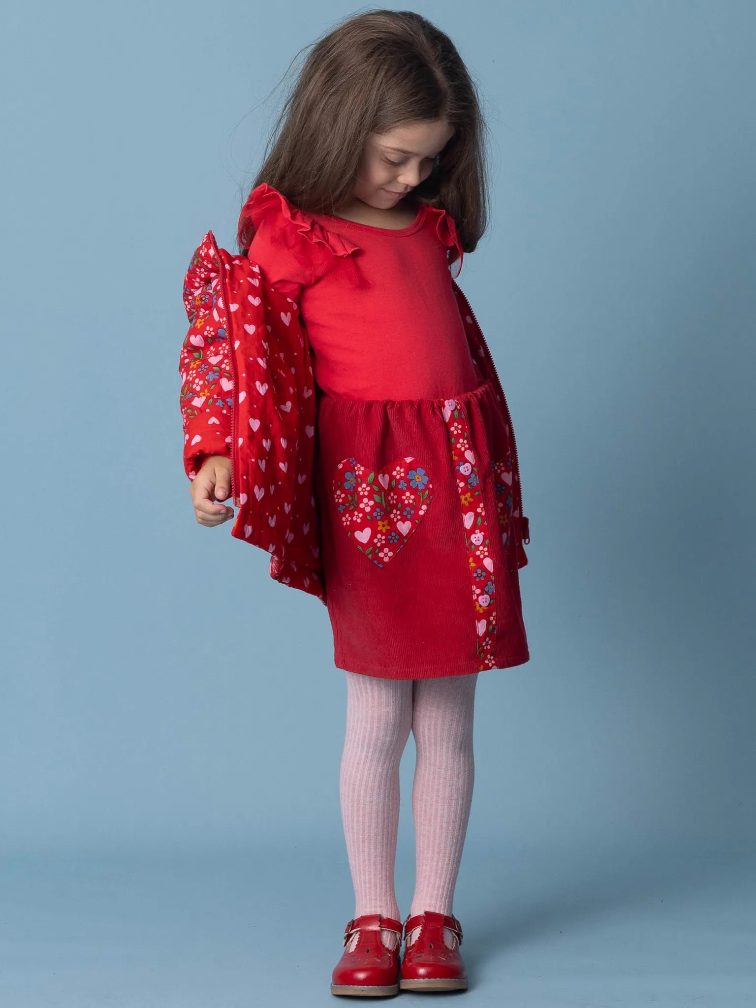 Wild Hearts Corduroy Skirt