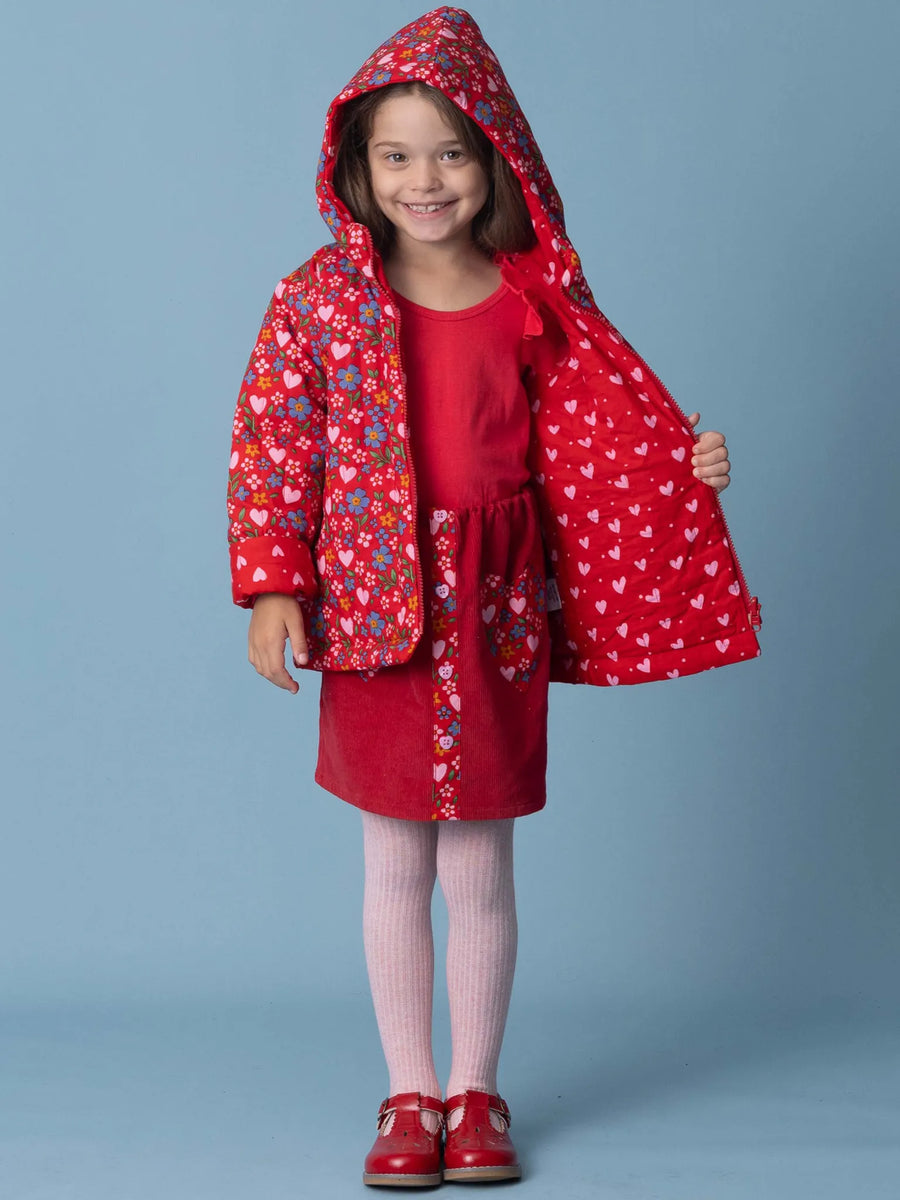 Wild Hearts Quilted Reversible Jacket