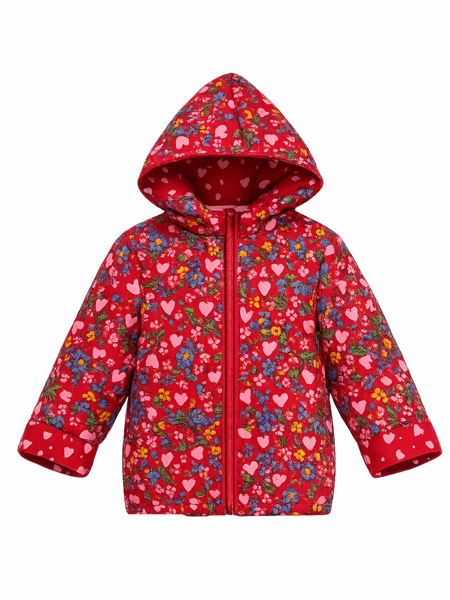 Wild Hearts Quilted Reversible Jacket
