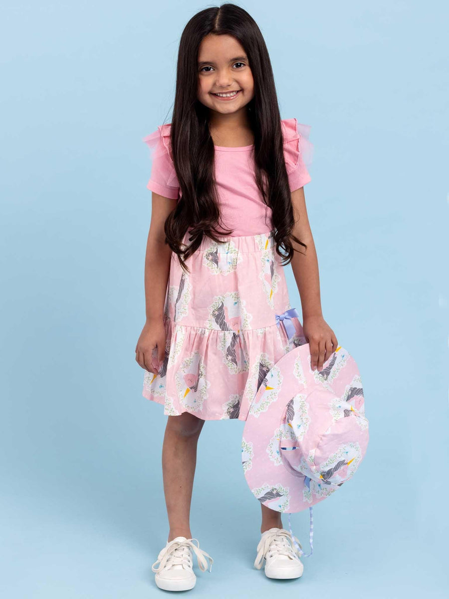 Magical Unicorn Chloe Ponytail Hat