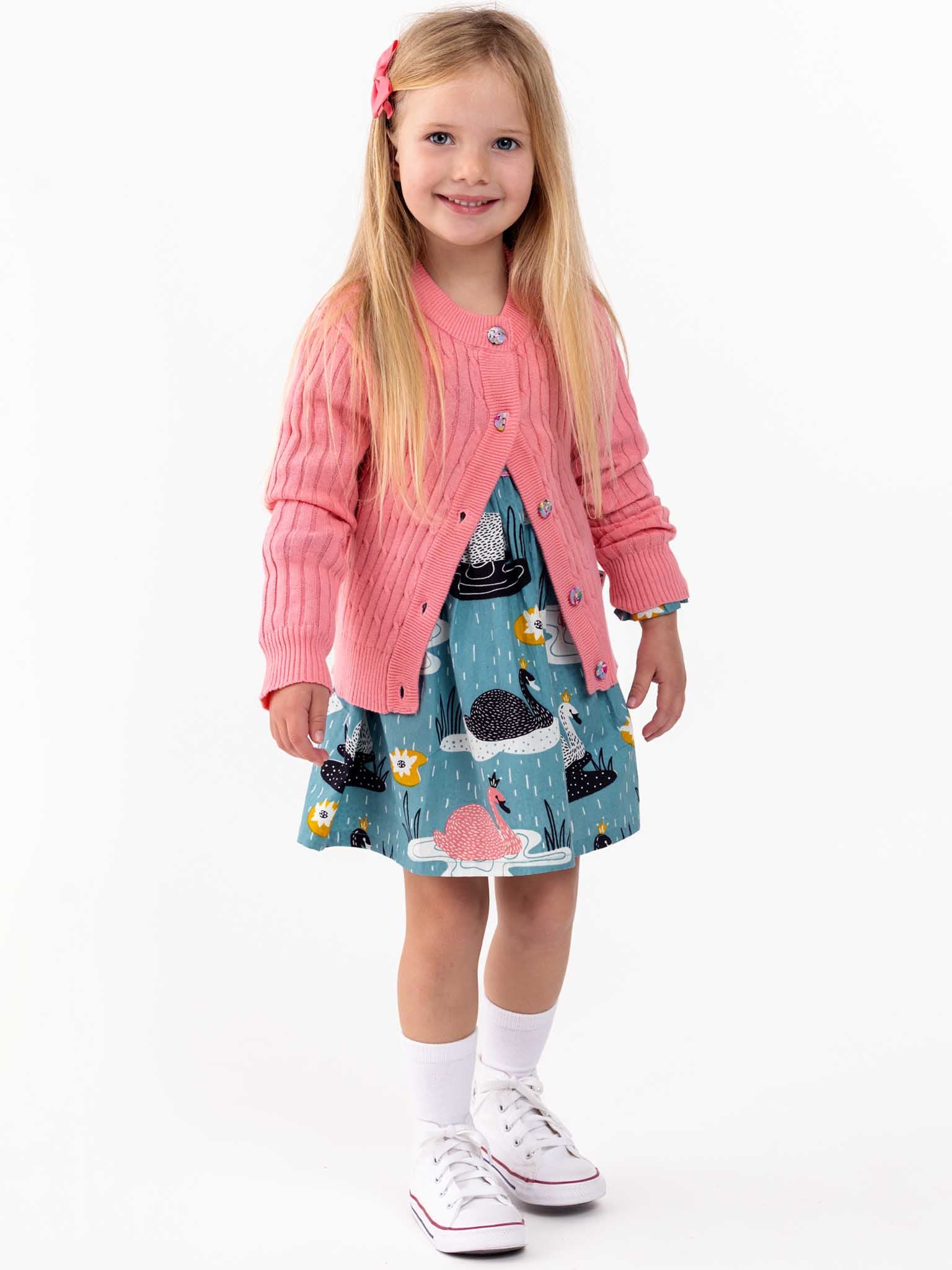 Maxine Warm Pink Cardigan - Oobi