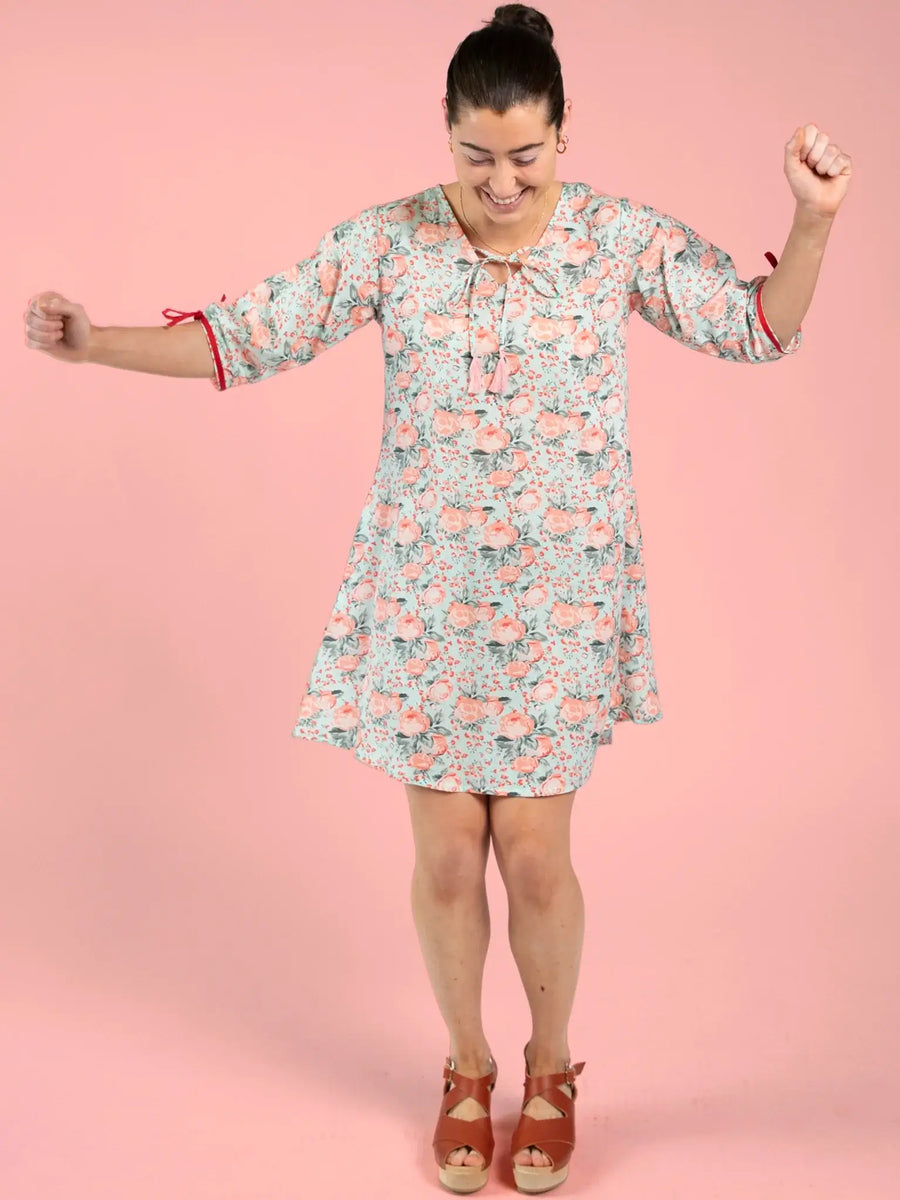 Vintage Roses Women's Harlow Beach Dress