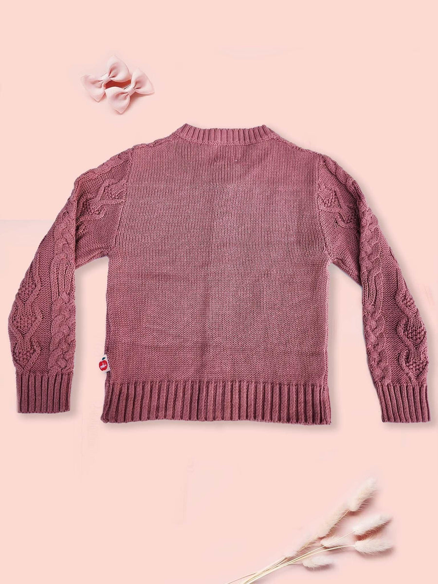 Willow Cotton Cardigan Rose Garden