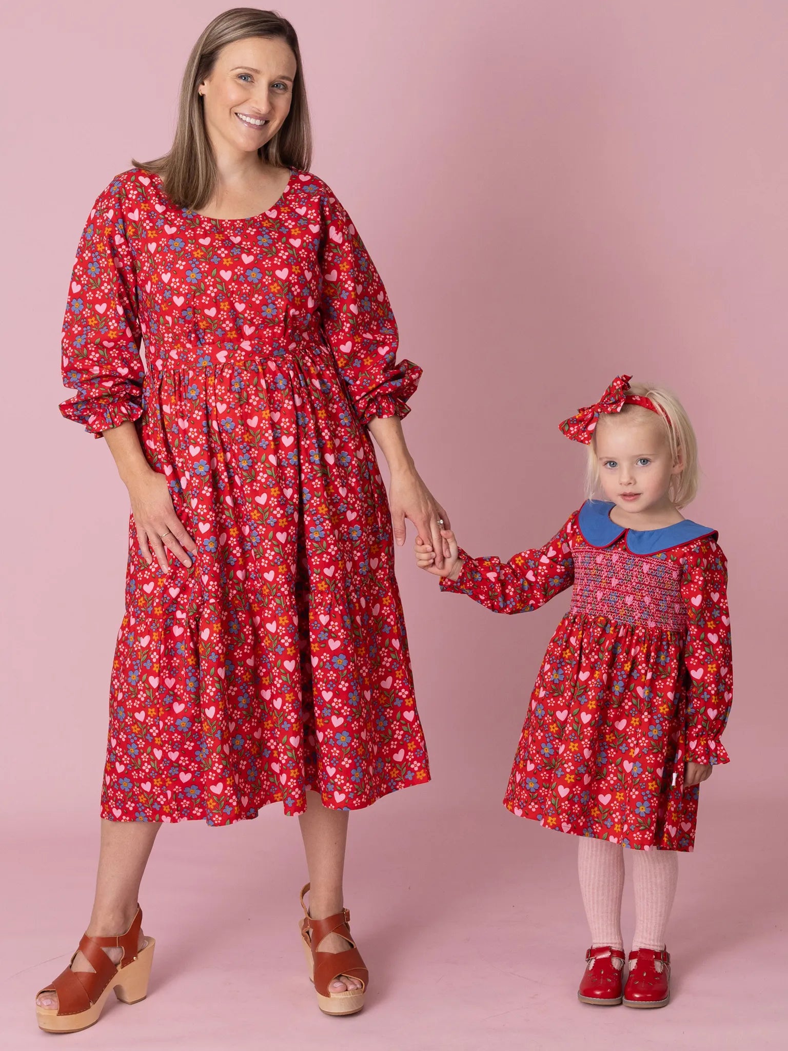 Wild Hearts Women’s Midi Sleeve Dress