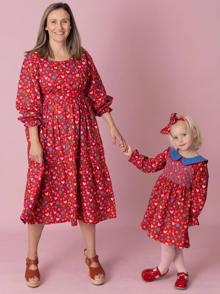 Wild Hearts Rebecca Dress with Collar