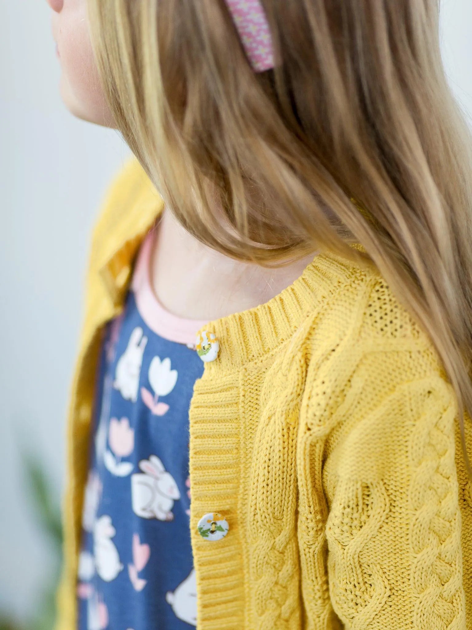 Willow Butter Yellow Cotton Cardigan