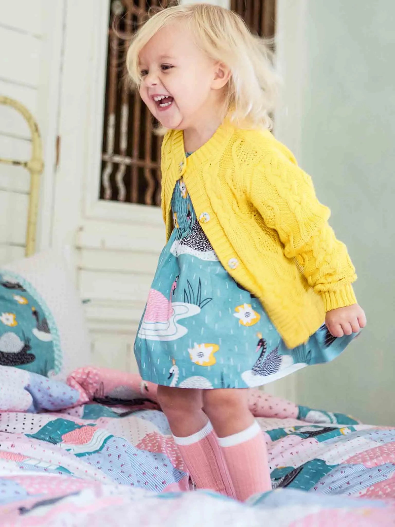 Willow Butter Yellow Cotton Cardigan