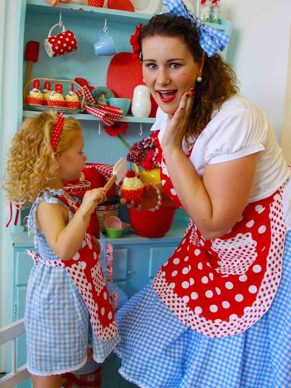 Red Dot Cookie Apron