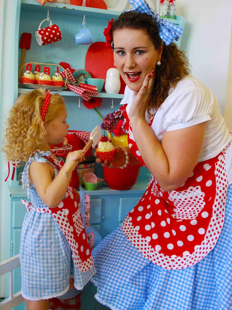 Cookie Apron Red Dot