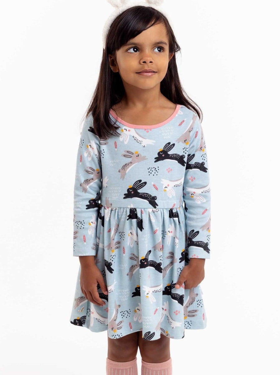 Elsa Jersey Bunny Dress