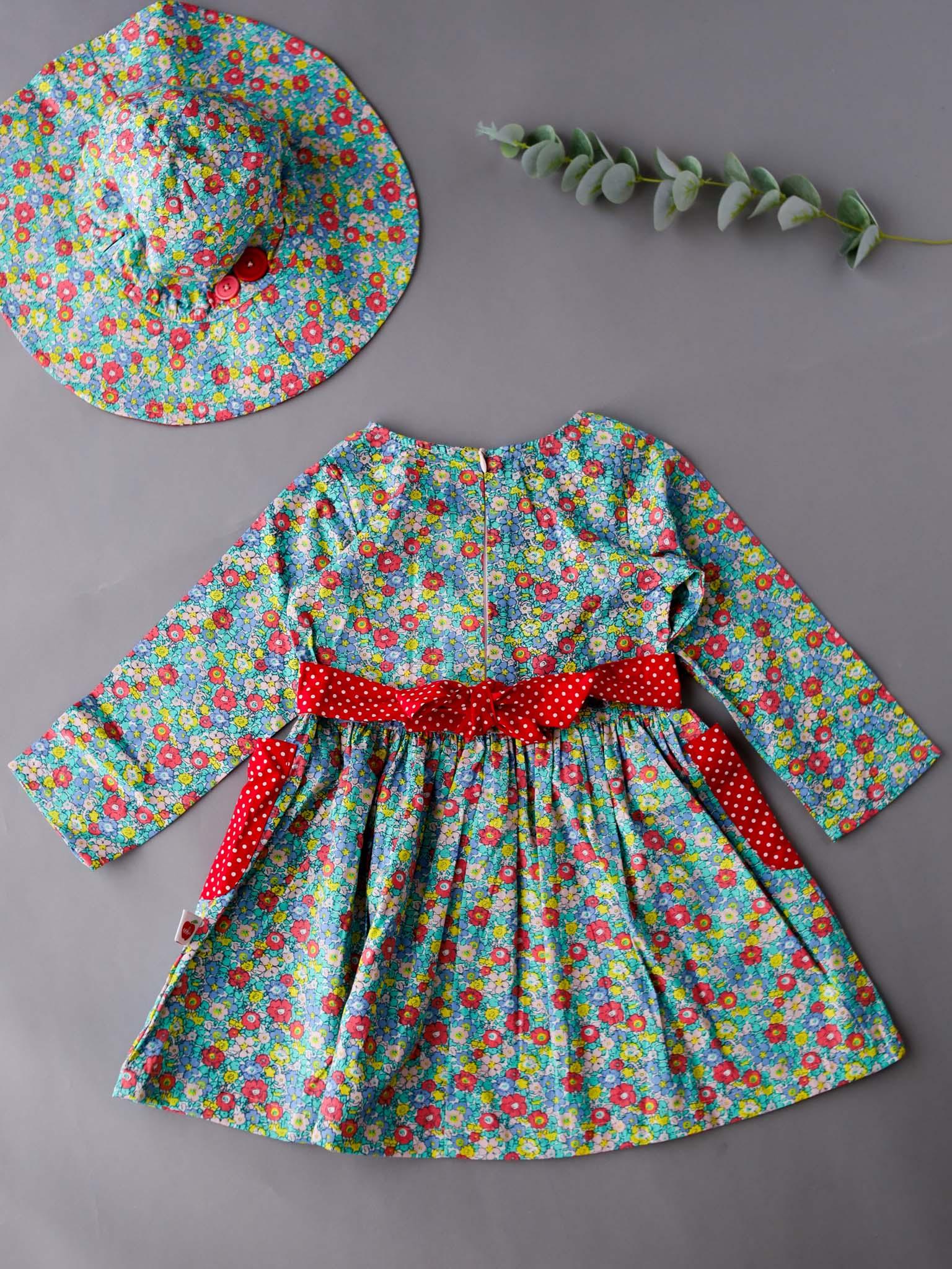 Angelina Mini Floral Dress - Oobi