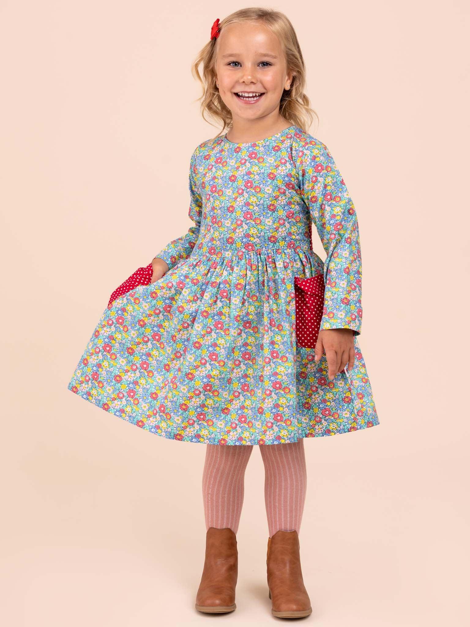 Angelina Mini Floral Dress - Oobi