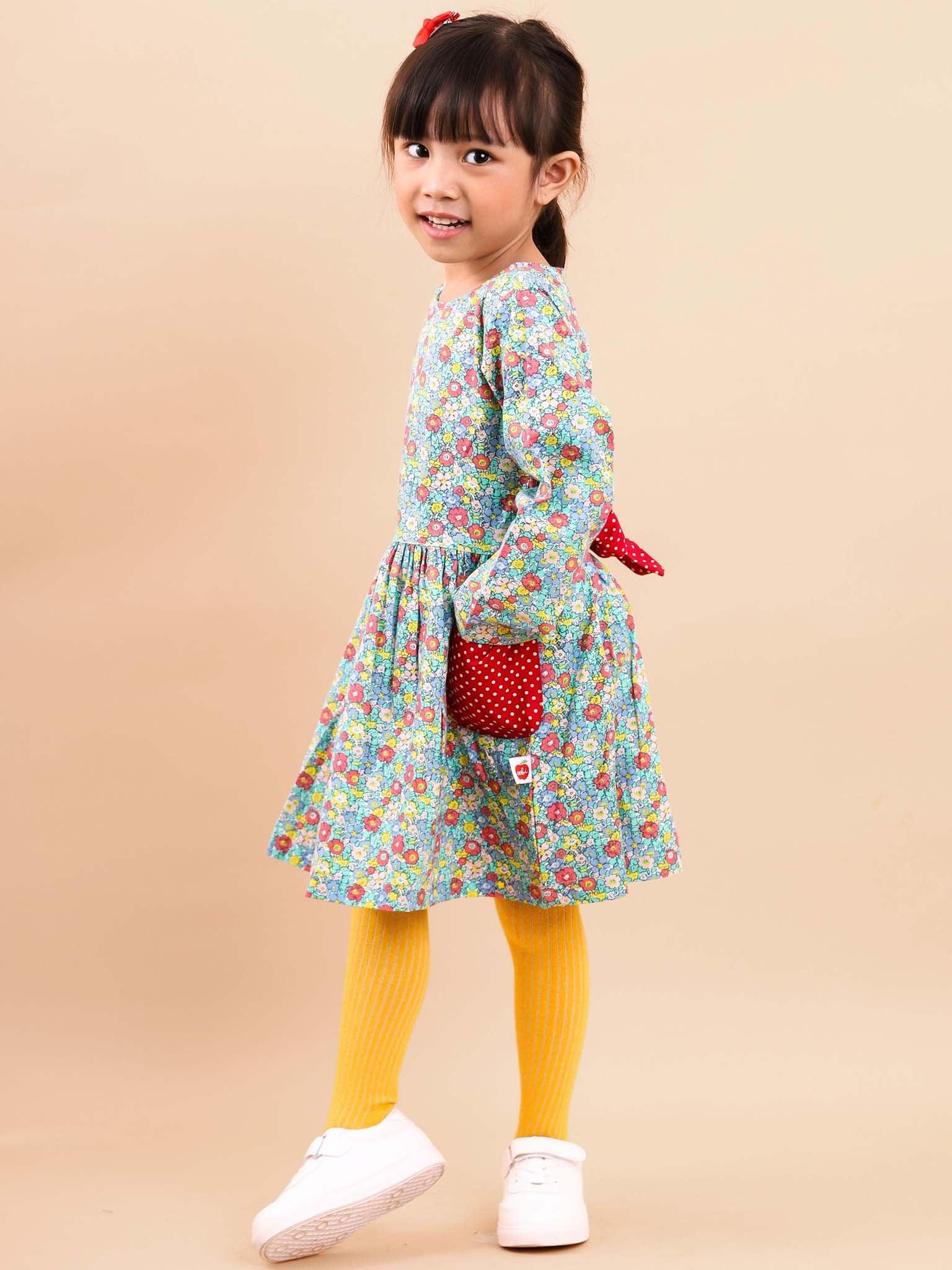 Angelina Mini Floral Dress - Oobi