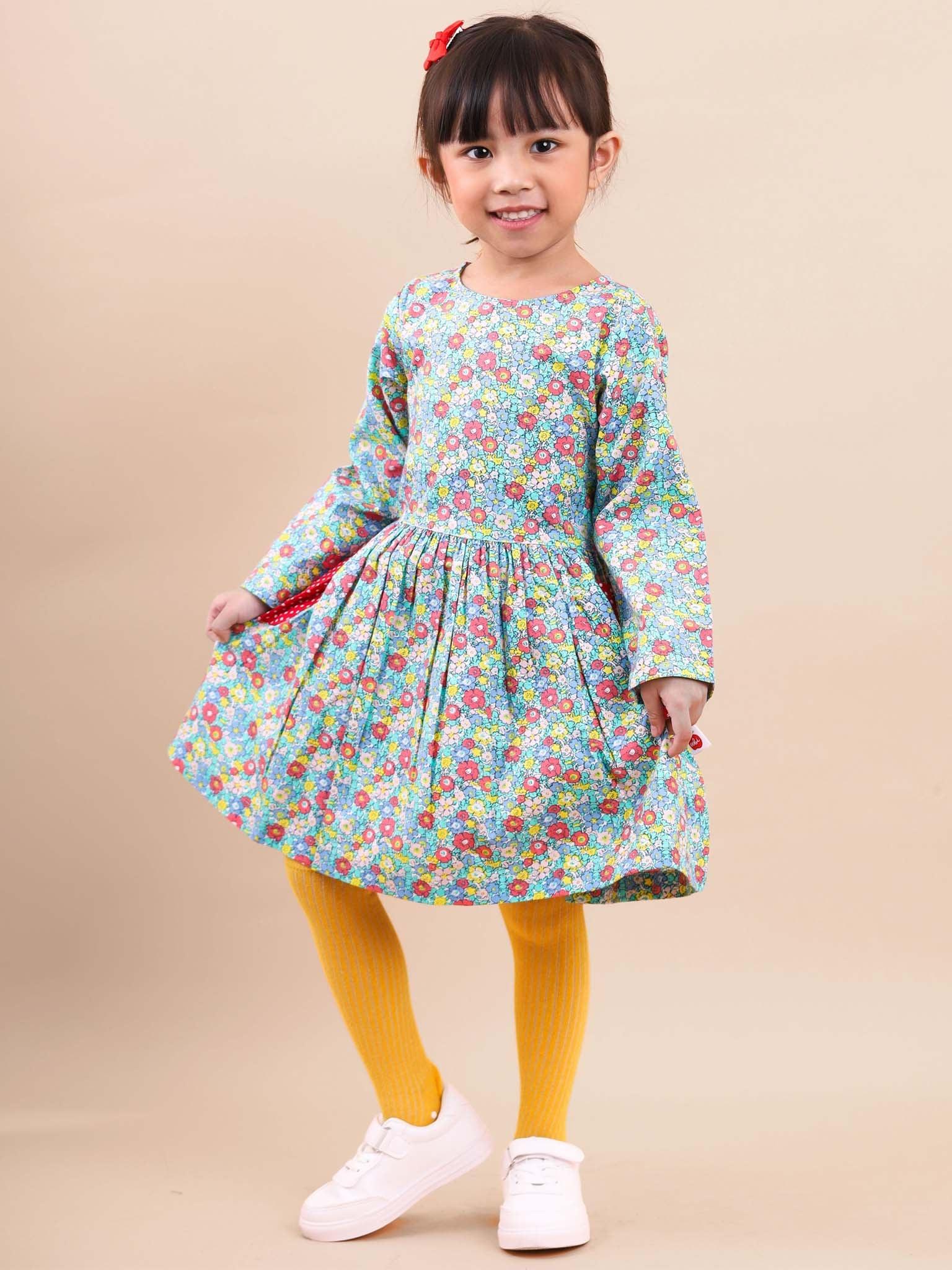 Angelina Mini Floral Dress - Oobi