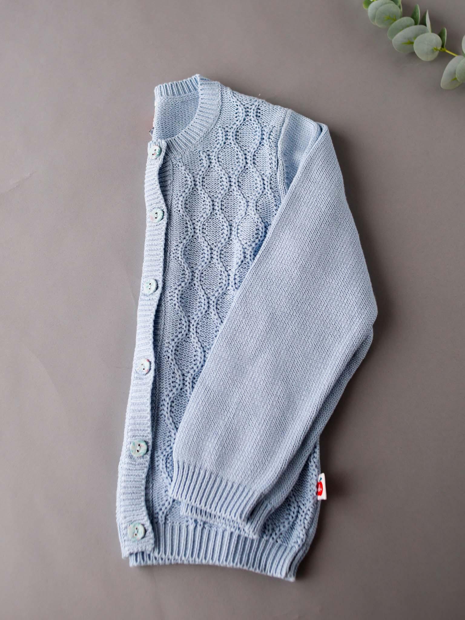 Audrina Cerulean Cardigan - Oobi