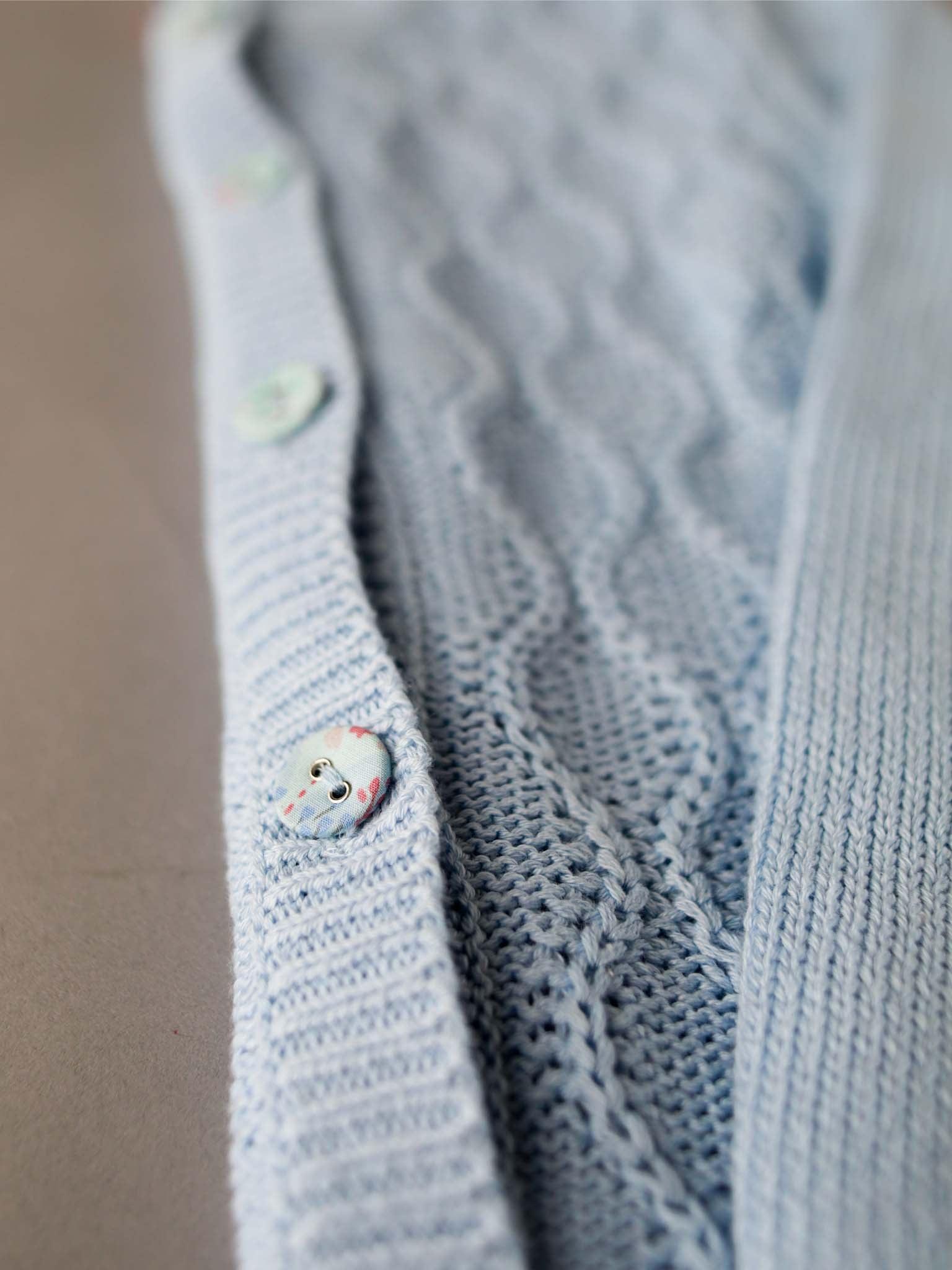 Audrina Cerulean Cardigan - Oobi