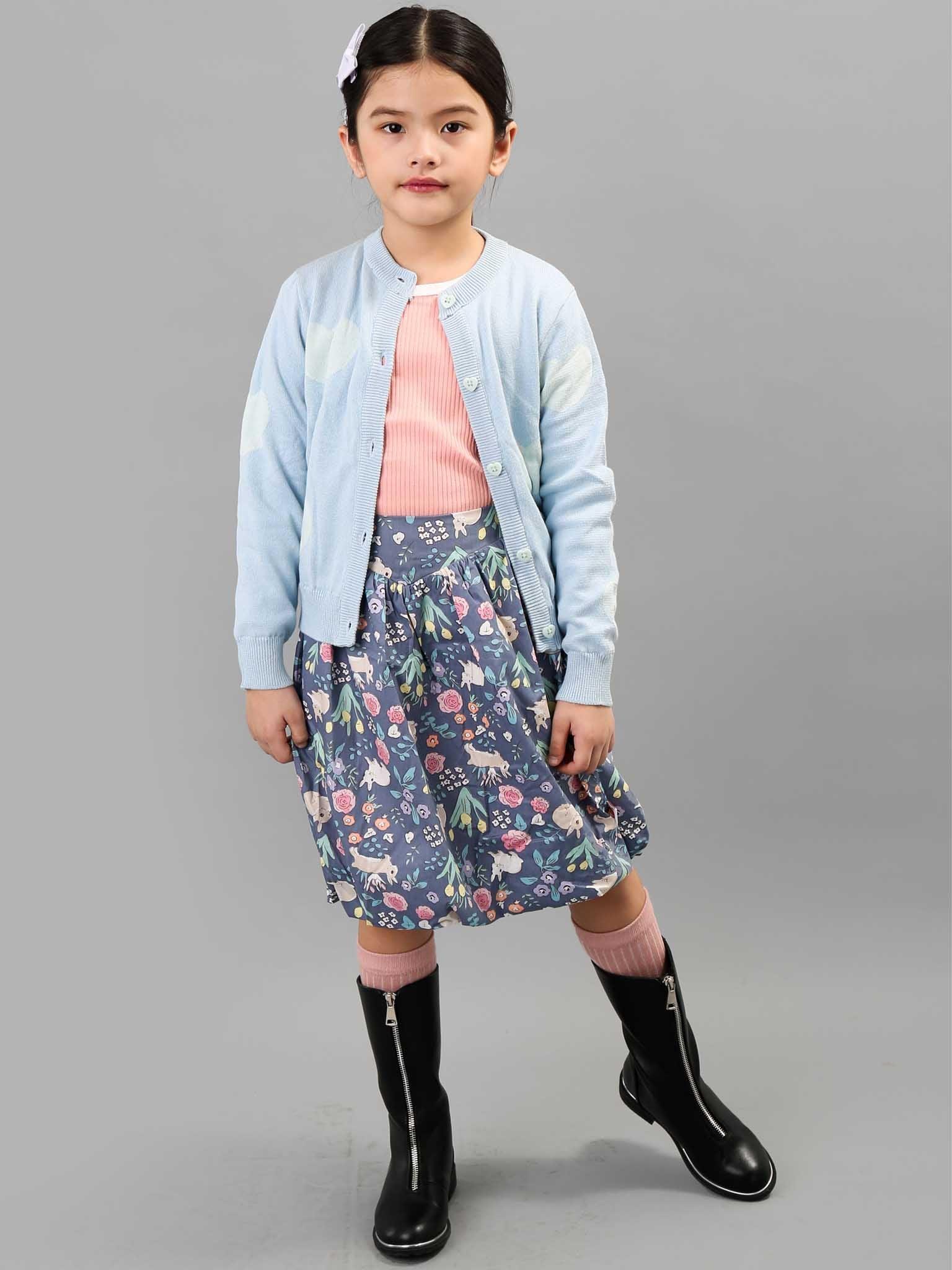 Maxine Starlight Hearts Cotton Cardigan - Oobi