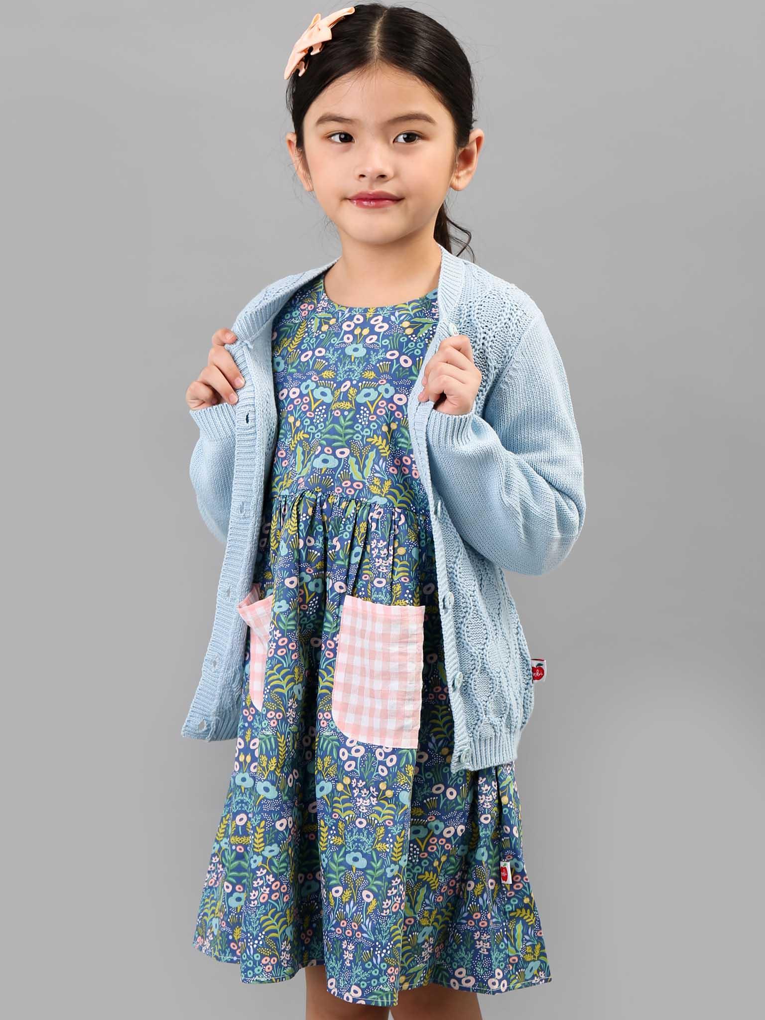 Audrina Cerulean Cardigan - Oobi