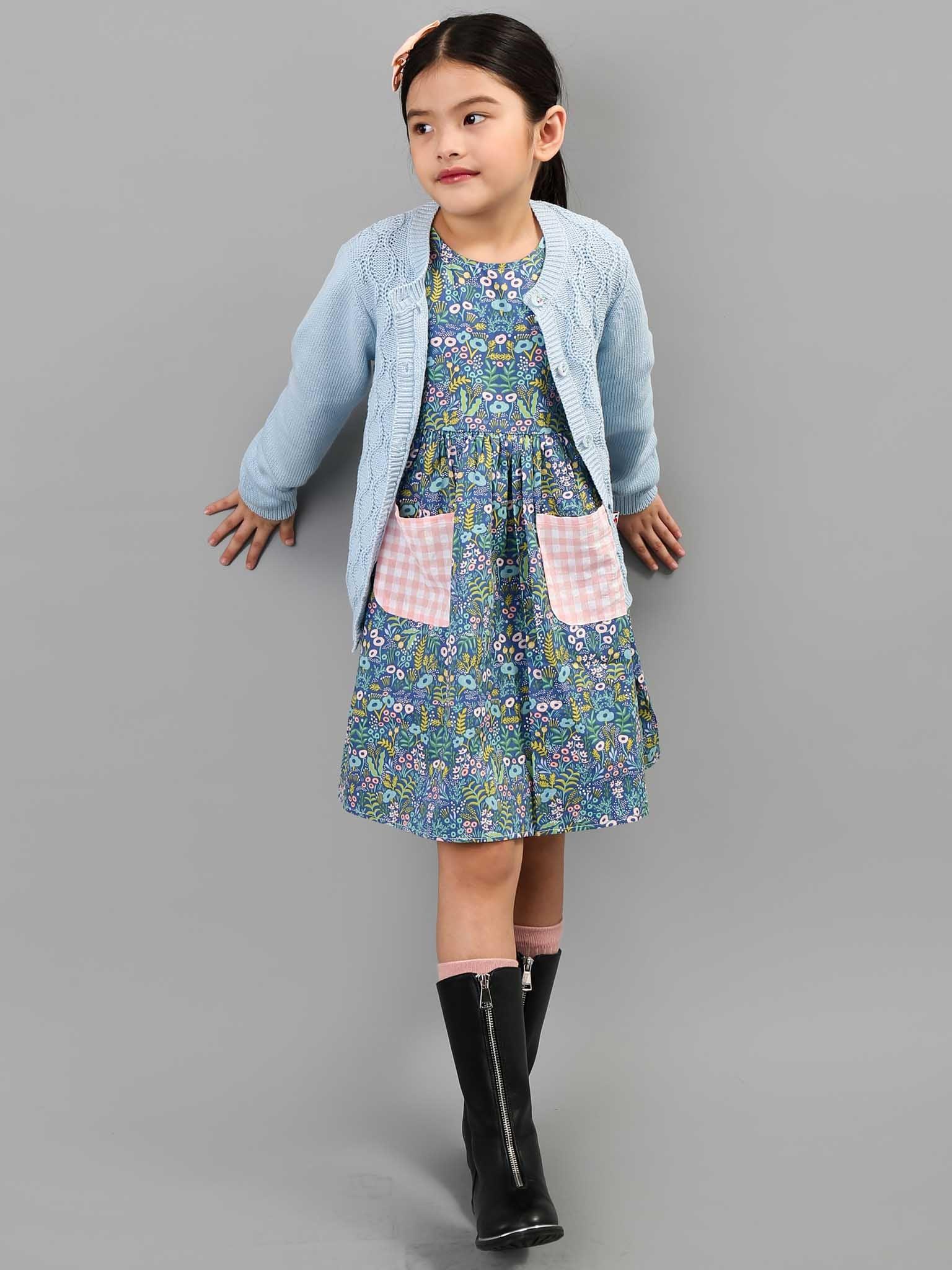 Audrina Cerulean Cardigan - Oobi