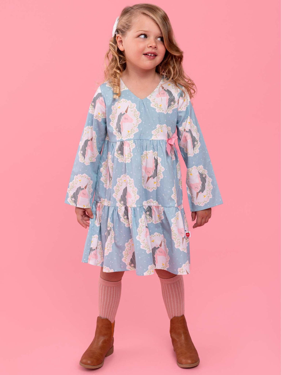 Chaser unicorn dress top