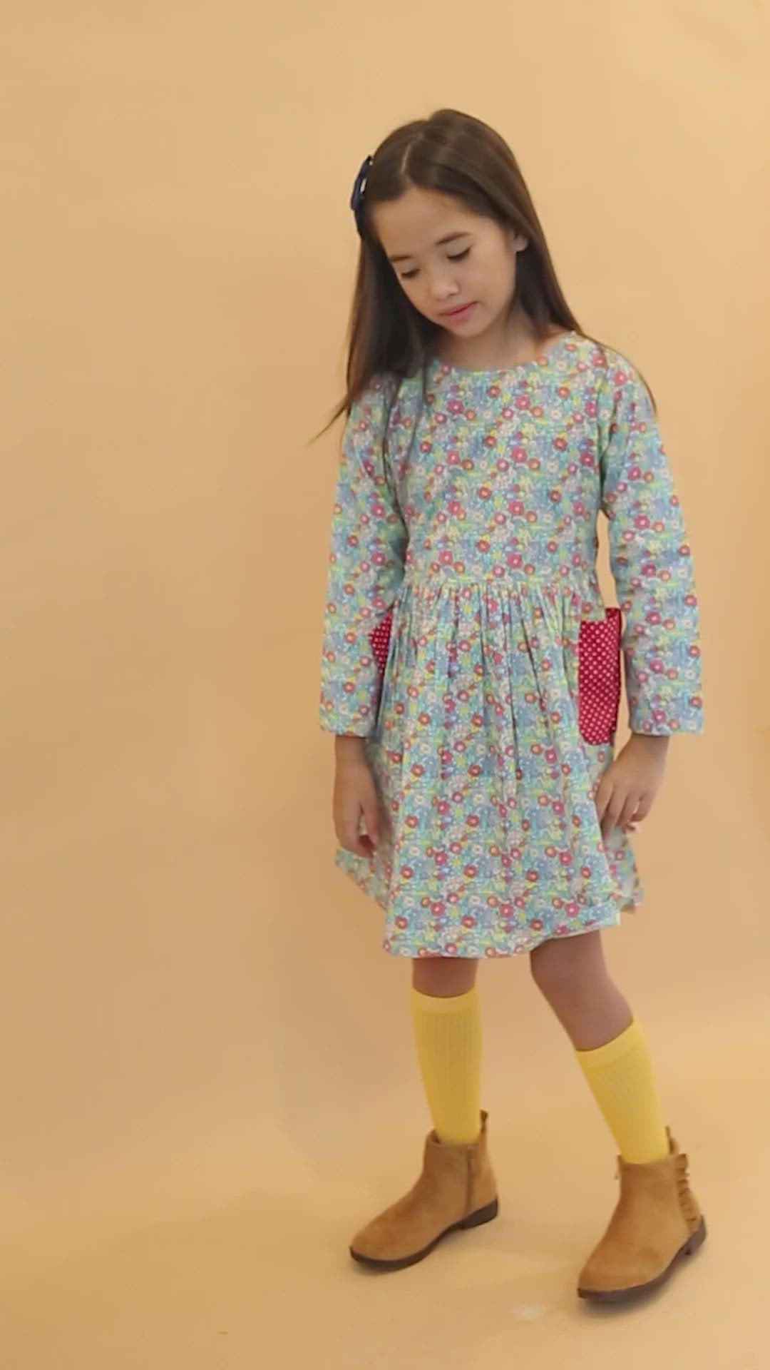 Mini floral dress
