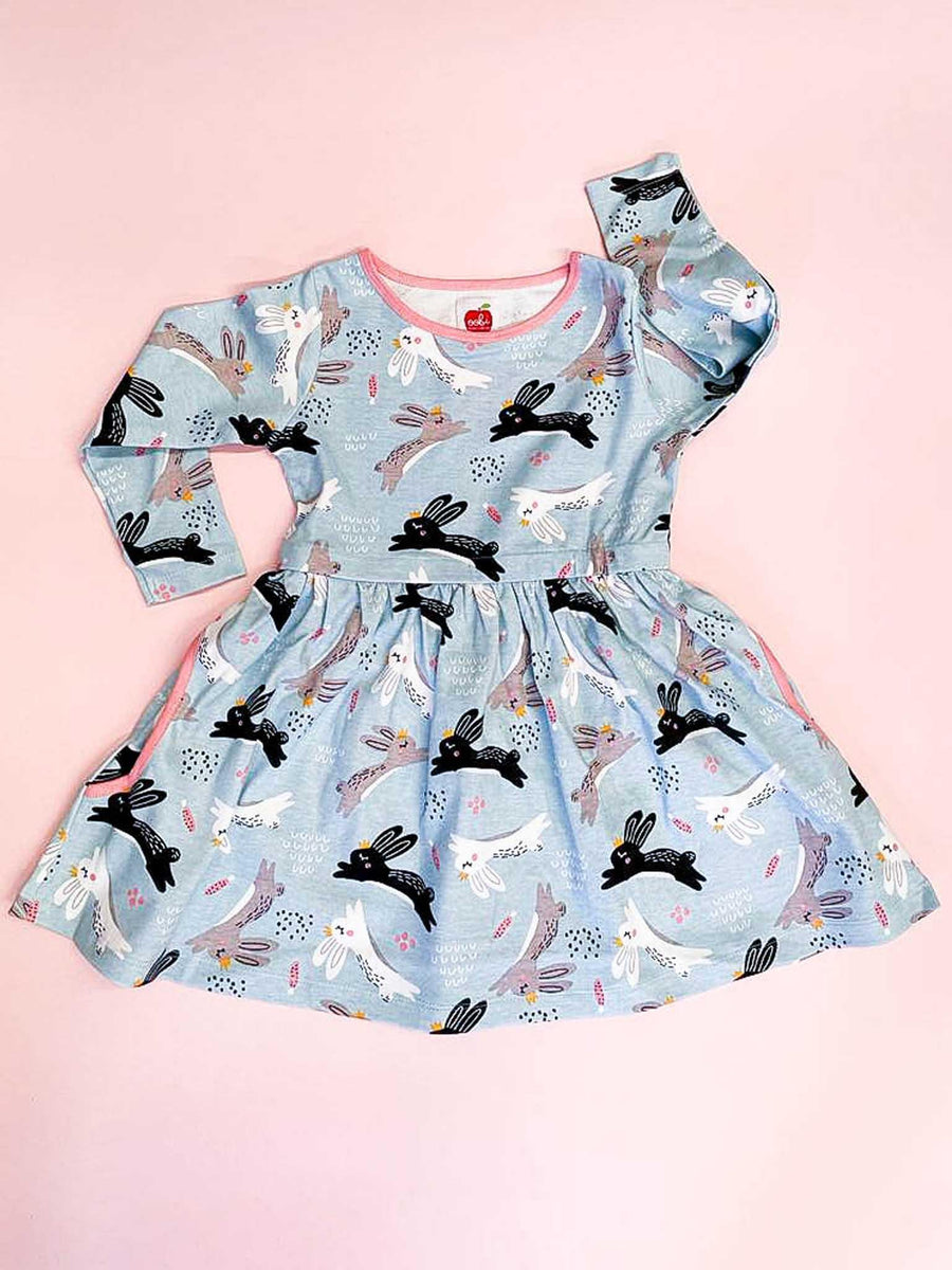 Elsa Jersey Bunny Dress